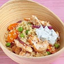 Bulgur Hahnchen Pfanne Rezept Rezepte Hahnchen Pfanne Bulgur