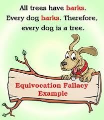 This Is How Equivocation Works Even If It Does Not Make As Much Towards The World S Fallacy Examples Thinking Skills Skills