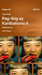 kung sa tingin mo panget music taste mo tandaan mo may mga taong may  pag-ibig ay kanibalismo ii sa spotify wrapped nila