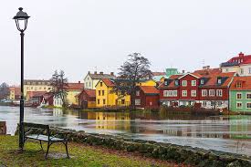 Sundbyholms travbana ligger i sundbyholm norr om eskilstuna. Old Town Gamblastan Eskilstuna Sweden Photograph By Humberto Bastias
