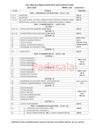 10th English Public Exam March 2020 New Pattern Padasalai No 1 Educational Website