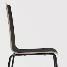 Martin Chair Black Black Ikea In 2020 Chair Ikea Black Chair