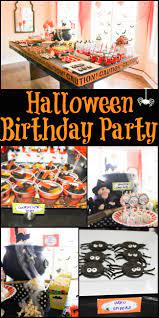 Maybe you would like to learn more about one of these? Halloween Birthday Party Design Dazzle Halloween Themed Birthday Party Birthday Halloween Party Halloween 1st Birthdays