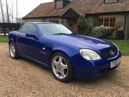 1999 T Mercedes Benz Slk 2 3 Slk230 Kompressor 2d Auto 190 Bhp Factory Amg Spec Mercedes Benz Slk Mercedes Benz Mercedes