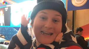 Devin Logan breaks out 'tiny hands' as a good luck charm