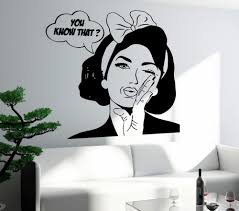 Find & download free graphic resources for wallpaper. Removable Diy Vinyl Wall Sticker Sexy Girl Woman Teen Quote You Know What Pop Art Pic Bedroom Wallpaper D312 Vinyl Wall Stickers Wall Stickersticker Sexy Aliexpress