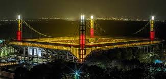 The rheinenergiestadion is located in the müngersdorf area of cologne, at the same location as the previous müngersdorfer stadion. Darum Leuchtet Das Kolner Stadion Bald In Regenbogenfarben Koeln De
