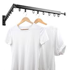 Air drying your laundry not only helps the environment but it also stretches your dollar and the life of your clothes. Wall Mounted Invisible Folding Clothes Rack Balcony Window Sill Indoor And Outdoor Simple Drying Rack Outdoor Telescopic 941
