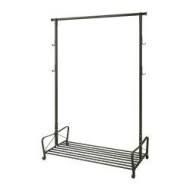 Save $ 17.76 (10 %) Portis Clothes Rack Black Ikeapedia