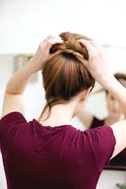 Now, you have a sort of a tube with an opening at each end. Hair Tutorial The Sock Bun Happily Eva After