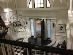 Greyson Manor Foyer With The Redesigned Floor Grayson Manor Hamptons House Facade House