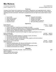 Use our event coordinator resume sample and book yourself an interview. Do You Have The Tools You Need To Get A Marketing And Advertising Job Check Out Our Event Planner Res Event Planner Resume Resume Examples Job Resume Examples