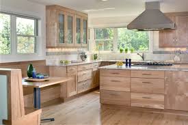 Flooring is always seen horizontally, so light plays across its surface differently from light on horizontal cabinet fronts. Wood Cabinets Wood Floors Houzz