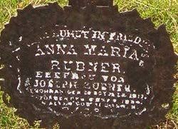 Anna Maria Rubner (1817 - 1886) - Find A Grave Memorial - 84653165_132867386617