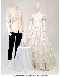 Ella, more commonly known as cinderella, is a supporting character on once upon a time. Cinderella And Prince Thomas Wedding Ensembles From Once Upon A Lot 1027 Heritage Auctions