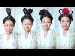 How To Create Ancient Chinese Hairstyles Youtube Chinese Hairstyle Ancient Chinese Hairstyles Ancient Chinese