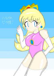ハイレグのピーチ姫 スーパーマリオ