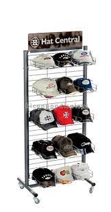 Grid Metal Cap Display Rack In 5 Layer From Hicon Pop Displays Limited Hat Display Cap Rack Cap Display