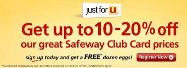 Earn cash back when you purchase your favorite gift card brands online: Introducing Safeway S New Just4u Program And Get A Dozen Free Eggs The Coupon Project