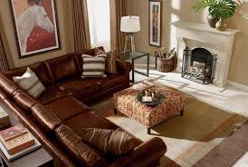 Ethan Allen Richmond Leather Sectional Family Room Furniture Living Room Inspiration Living Room Shop