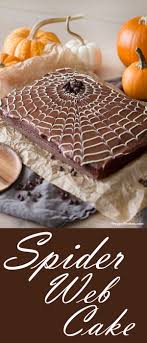 You Won T Believe How Easy It Is To Make That Spiderweb Design Halloween Desserts Chocolate Ca Holiday Desserts Halloween Desserts Halloween Food For Party