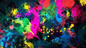 Free Download Colorful Paint Splatters Colourful Paint In 2019 Painting For Desktop Mobile Tablet Abstract Art Wallpaper Painting Wallpaper Art Wallpaper