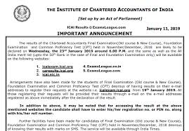 Ca foundation result the result for the ca foundation will be declared with its other levels either with the ca intermediate or ca final that means approx two months after the exams. Ca Cpt Final Result Nov Dec 2021 Icai Official Announcement