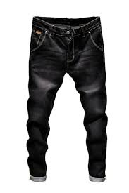 The color camel is perfect. Mens Popular Fashion Solid Color Regular Fit Trendy Acid Wash Jeans Beautifulhalo Com