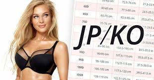 If you know your band and bust. Japanese Jp And South Korean Ko Bra Sizes In Centimeters And Inches