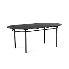 Great savings & free delivery / collection on many items. Oval Dining Table Black Urban Nest