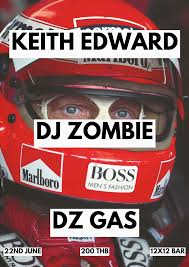 Club Seven Bells with DJ Zombie & Keith Edward at 12 x 12, Bangkok