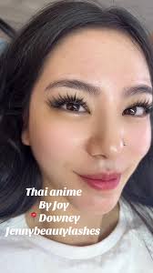 Anime-Inspired Lash Extensions in Downey