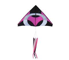 Giant Delta Ring iKite Delta Shape Premium Large Kite (Pink) :  Amazon.co.uk: Toys & Games