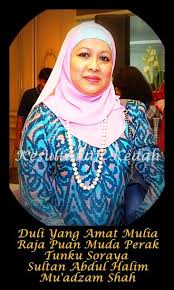 Menurut dr zambry, ia adalah sebagai tanda bersedih dan duka cita dengan kemangkatan isteri raja muda perak, raja jaafar ibni raja musa tersebut. Kesultanan Kedah Heartiest Congratulations And Best Wishes To Duli Yang Teramat Mulia Raja Puan Muda Of Perak Darul Ridzuan Tunku Soraya Binti Sultan Abdul Halim Mu Adzam Shah In Conjunction To Her