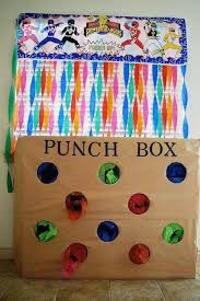 Birthday Party Game Ideas This Unique Power Rangers Party Game Is Perfect For Younger Kids This Punch Box Will Get Power Ranger Birthday Party Power Ranger Birthday Power Ranger Party