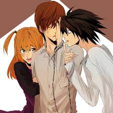 この3人大好き ついでに今年の2月頃の3人絵 storage death note cosplay death note fanart cartoon art styles