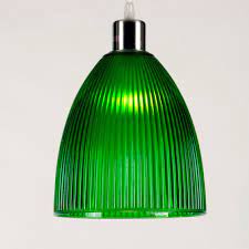 Ceiling Pendant Light Shade Ribbed Green Glass Modern Retro Pendant Glass Pendant Shades Glass Shade Pendant Light Glass Lamp Shade