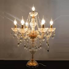Crystal Table Lamps For Bedroom Led Table Light Candle Holder Candelabra Crystal Table Lamp Designs Li Crystal Table Lamps Lights Wedding Decor Crystal Bedroom