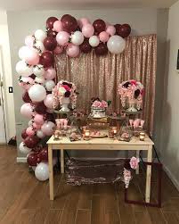 Birthday Decoration Ideas At Home For Mom Beautiful Home Interior In 2020 Gold Birthday Party Vintage Party Decorations Birthday Party Decorations