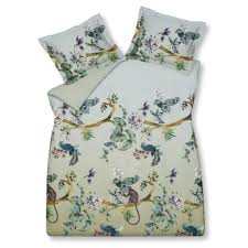 vandyck earthly dekbedovertrek 200x220cm apen en vogels in boom bath living