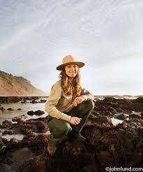 Picture Of A Mixed Race Female Park Ranger At The Beach Kneeling Down Next To Some Tide Pools Park Ranger Forest Ranger Ranger