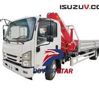 Best ISUZU NPR 3.2 Ton Knuckle Boom Crane Truck ...