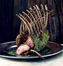 Incredible Livefire Smoked Roasted Patagonian Frenched Long Bone Lamb Chops Rubbed In A Gorgeous Mint Pesto Prepared To Ten Lamb Recipes Lamb Lamb Dishes
