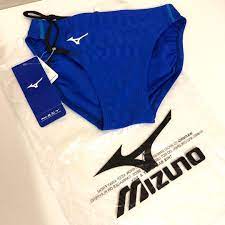 Mizuno三角泳褲日本製N2CB8022 藍色XL 180/100 FINA Approved, 男裝, 運動服裝- Carousell