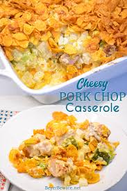 This easy leftover roast beef casserole recipe is made with vegetables, prepared gravy, and is topped with some shredded cheddar cheese. Cheesy Pork Chop Casserole How To Use Leftover Pork Chops