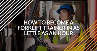 Get Osha Forklift Trainer Certification In One Hour