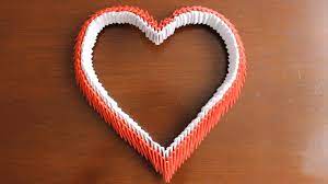 Corazon De Origami 3d Origami Heart Tutorial Youtube