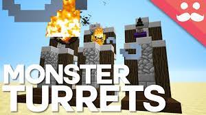 Place lava and air alternating and also place waters diagonal to the lava. How To Build Redstone Mob Turrets In Minecraft Youtube Minecraft How To Play Minecraft Minecraft Projects