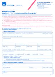 Renew your vehicle insurance online with axa smartdrive enhanced. Fillable Online Proposal Form Smartcare Prime Personal Accident Insurance Fax Email Print Pdffiller