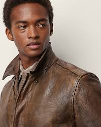 Ridley Leather Bomber Jacket